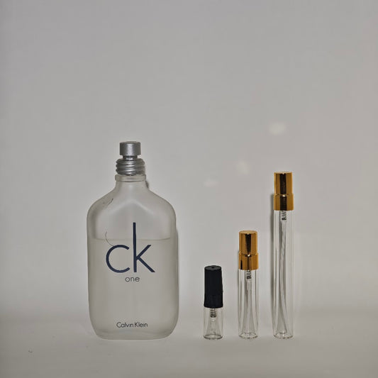 Calvin Klein CK One Eau de Toilette | Decant 2 ml, 5 ml y 10 ml (Unisex)