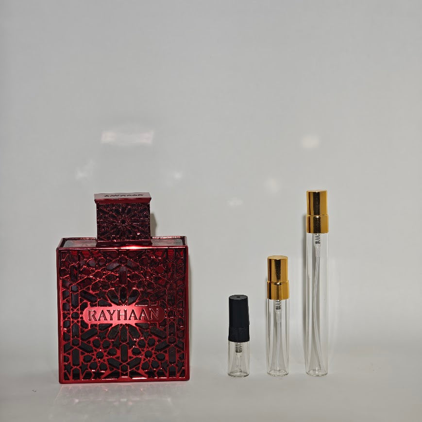 Rayhaan crimson | decant 5 ml y 10 ml