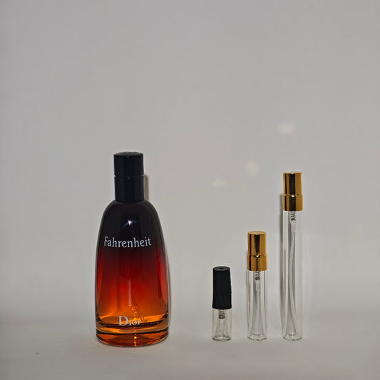 Dior Fahrenheit Eau de Toilette | Decant 2 ml, 5 ml y 10 ml