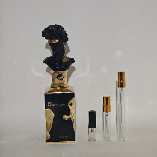 Lattafa His Confession Eau de Parfum | Decant 2 ml, 5 ml y 10 ml