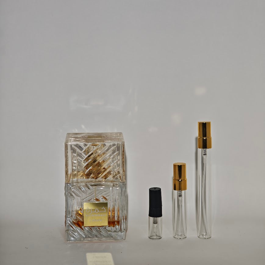 Lattafa Khamrah Eau de Parfum | Decant 2 ml, 5 ml y 10 ml