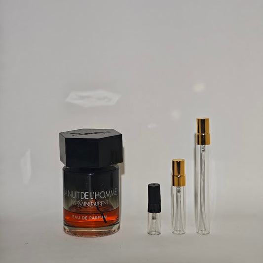 Yves Saint Laurent La Nuit de L'Homme Eau de Parfum | Decant 2 ml, 5 ml y 10 ml