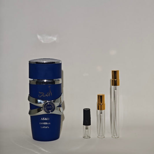 Lattafa Asad Zanzibar Eau de Parfum | Decant 2 ml, 5 ml y 10 ml